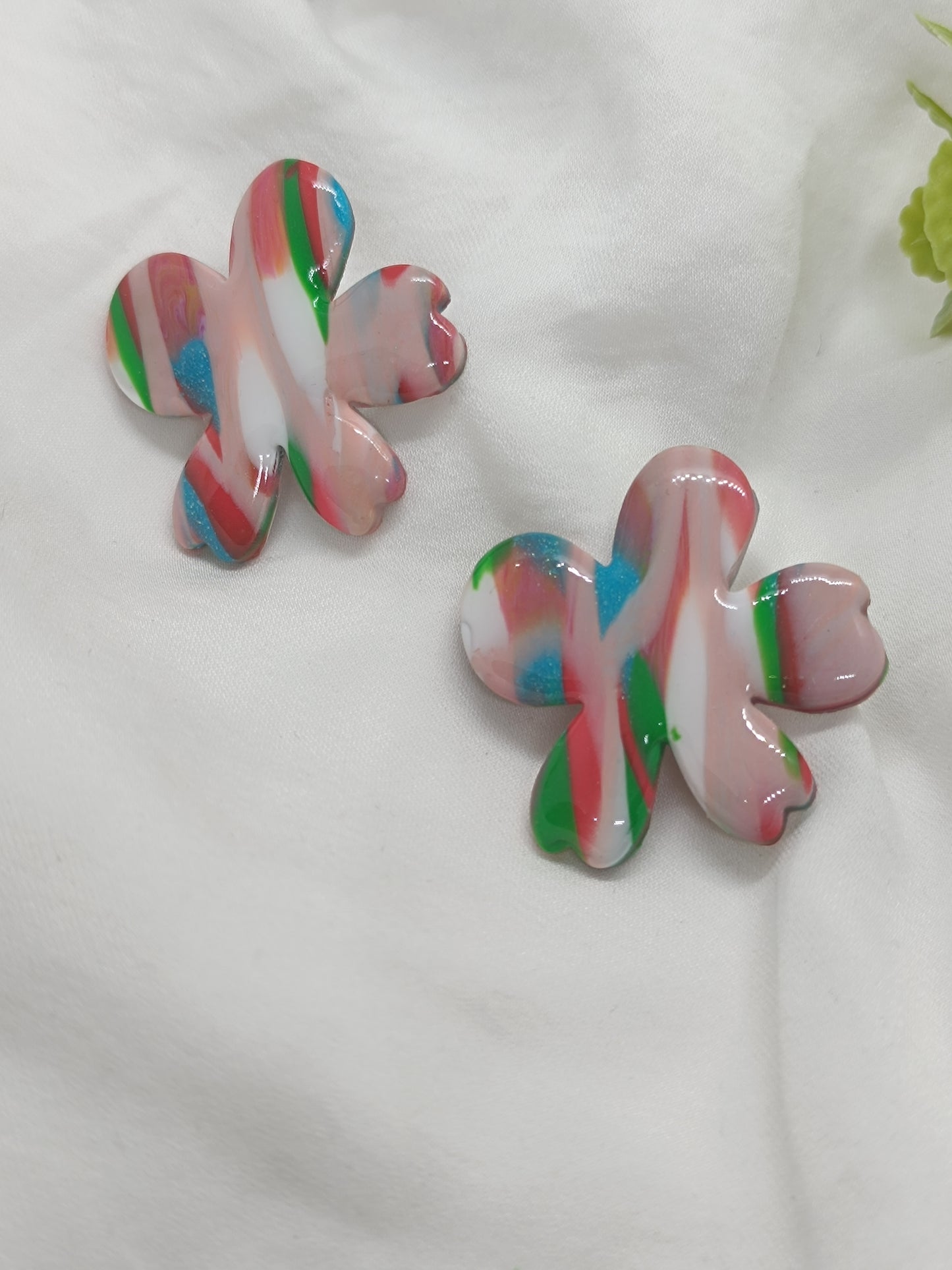 Pendientes maxi flower