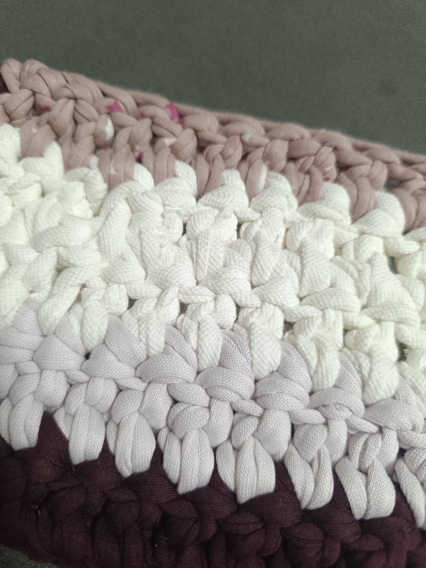 Bolso cartera Lulú blanco-rosa