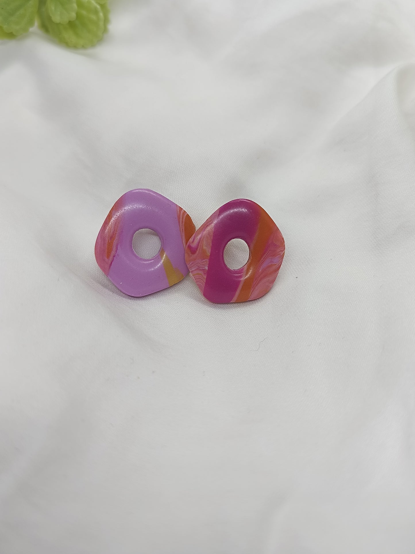 Pendientes Donuts mini, estampados