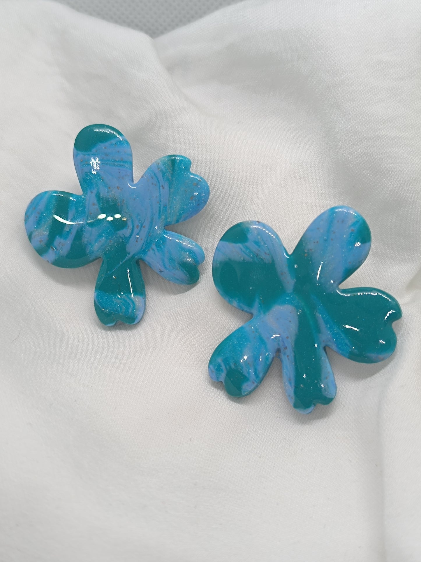 Pendientes maxi flower