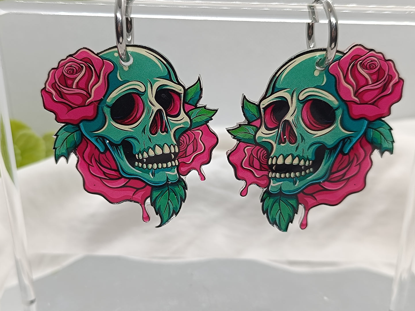 Modelo calavera verde