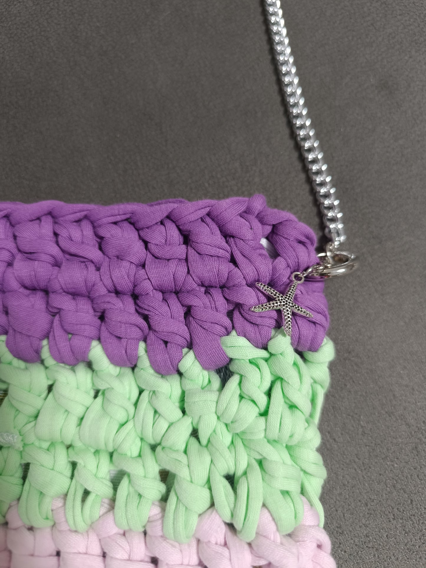 Bolso tricolor
