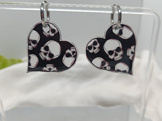 Modelo corazón calavera