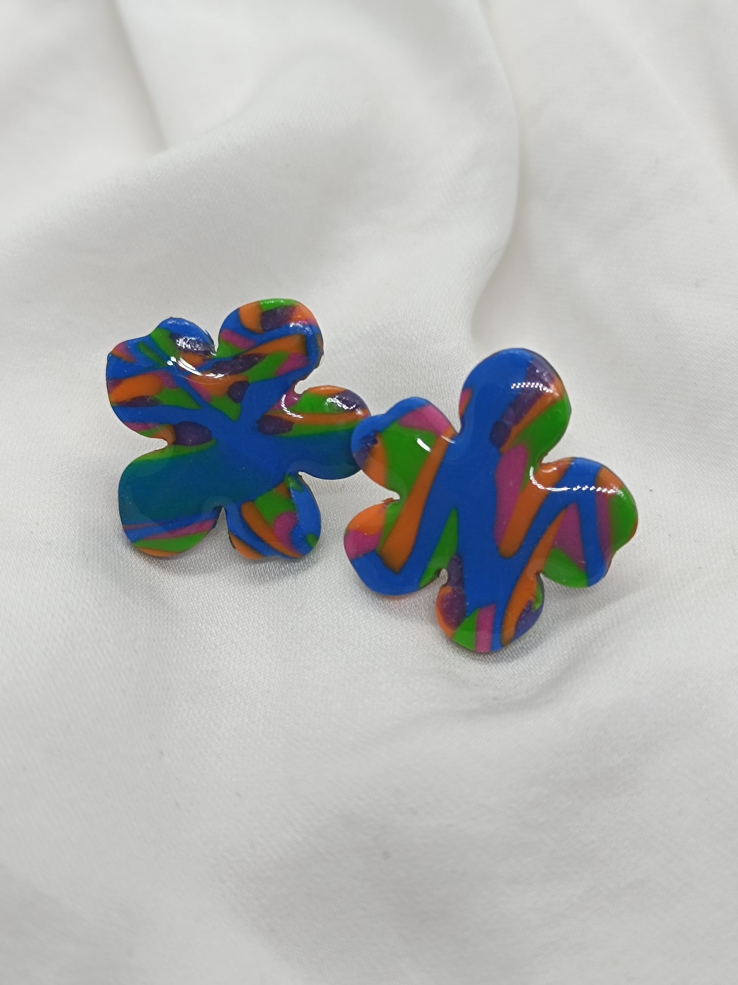 Pendientes mini flower