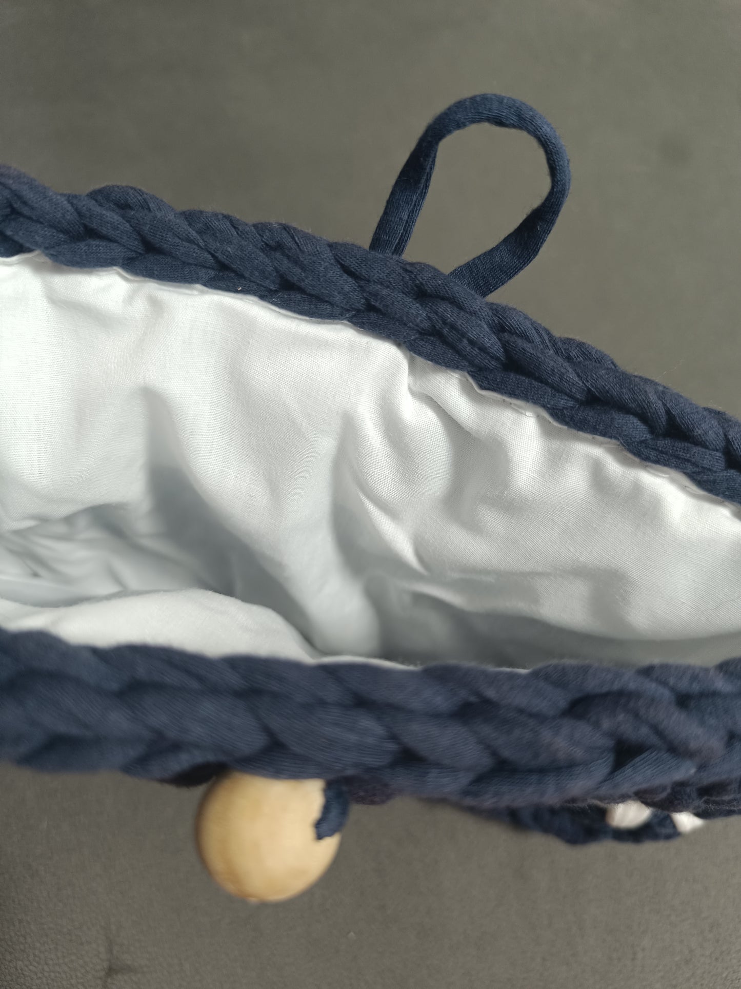 Bolso cartera azul
