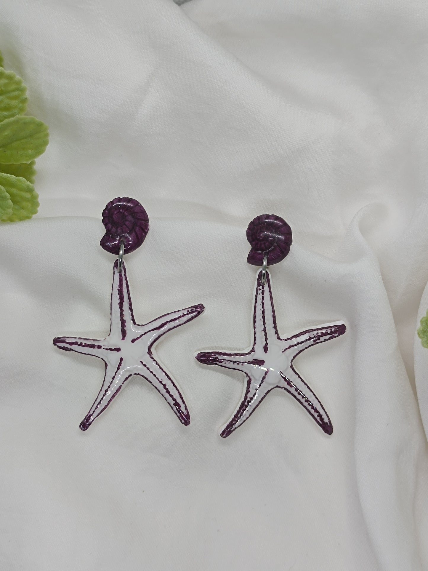 Pendientes Estrella de mar