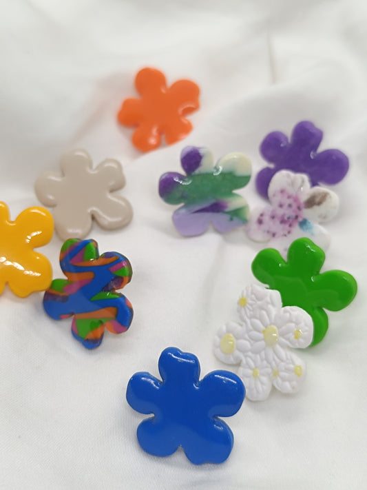 Pendientes mini flower