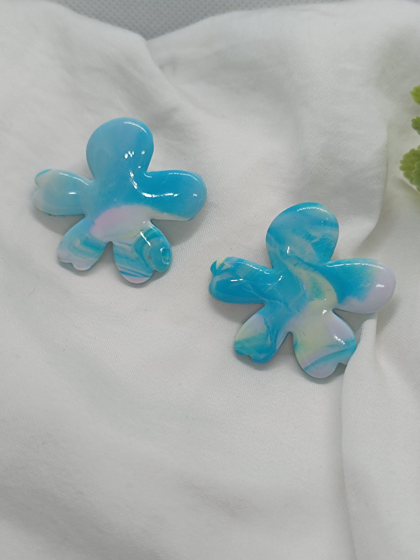 Pendientes maxi flower