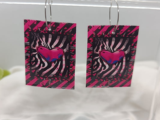 Acrílico corazón envuelto