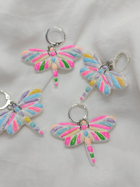 Pendientes libélula