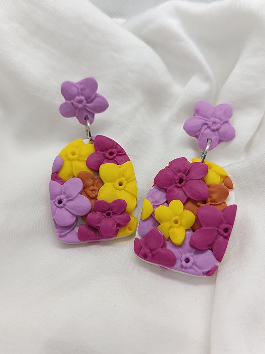 Pendientes Primavera maxi